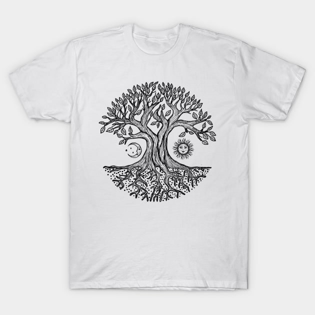 Tree of Life - Yggdrasil T-Shirt by Nartissima